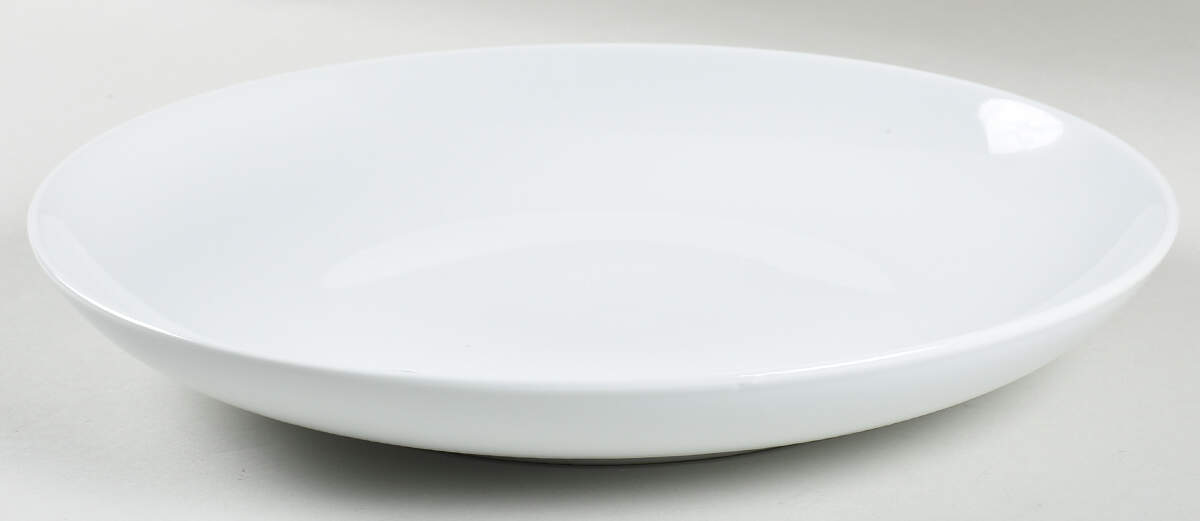 Great White Collection (Coupe Shape) 12" Pasta Serving Bowl by Pottery Barn China-1