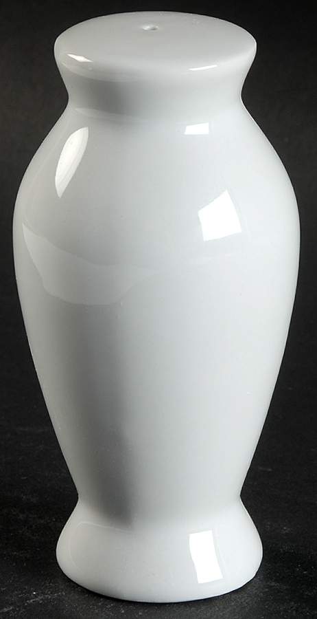 Great White Collection (Coupe Shape) Salt Shaker by Pottery Barn China-1