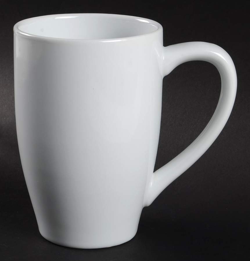 Great White Collection (Coupe Shape) Latte Mug by Pottery Barn China-1