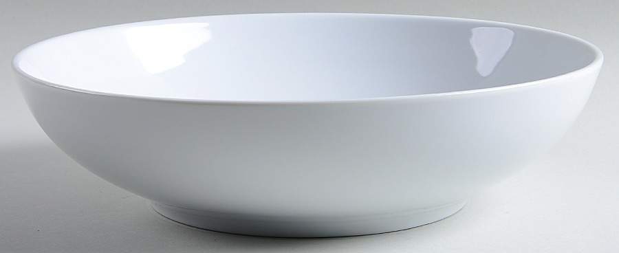 Great White Collection (Coupe Shape) 12" Round Serving Bowl by Pottery Barn China-1