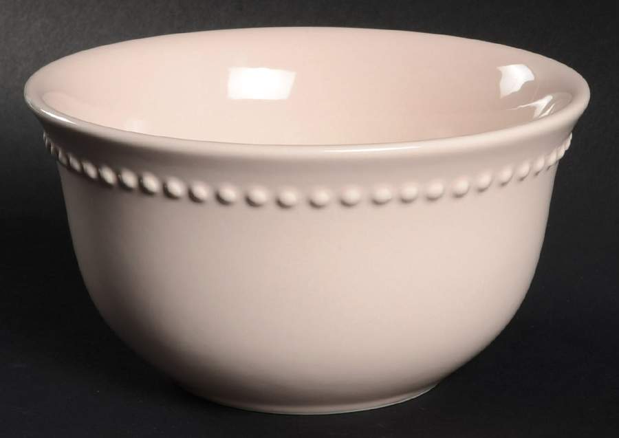 Emma Pink Coupe Cereal Bowl by Pottery Barn China-1