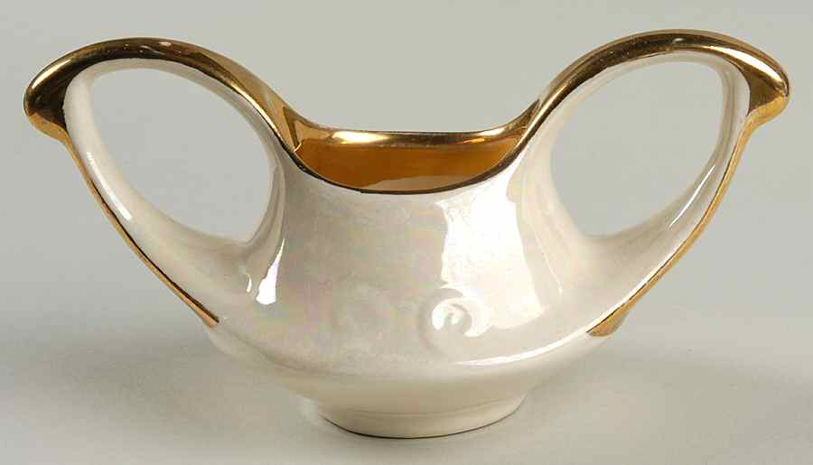 PEA9 Open Sugar Bowl by Pearl China -1