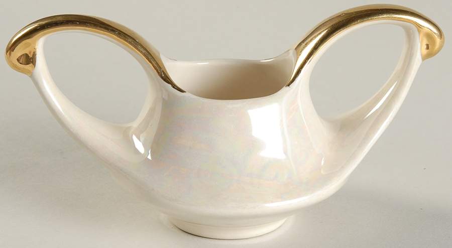PEA9 Open Sugar Bowl by Pearl China -1