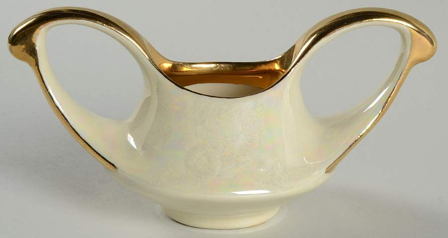 PEA9 Mini Open Sugar Bowl by Pearl China -1