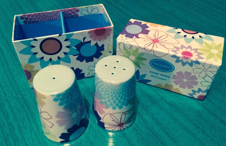Crazy Daisy Salt & Pepper Set by Portmeirion-1