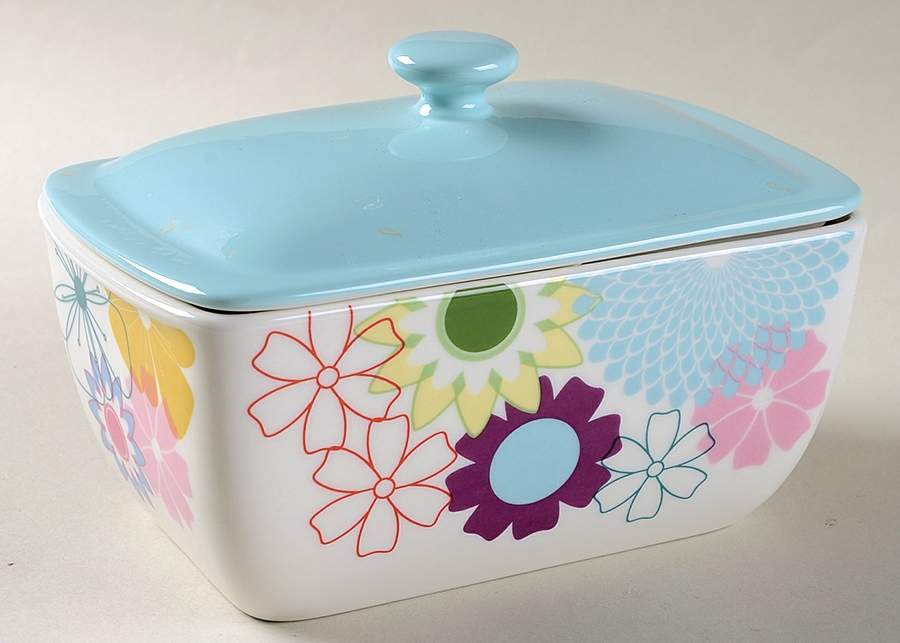 Crazy Daisy Butter Box & Lid by Portmeirion-1