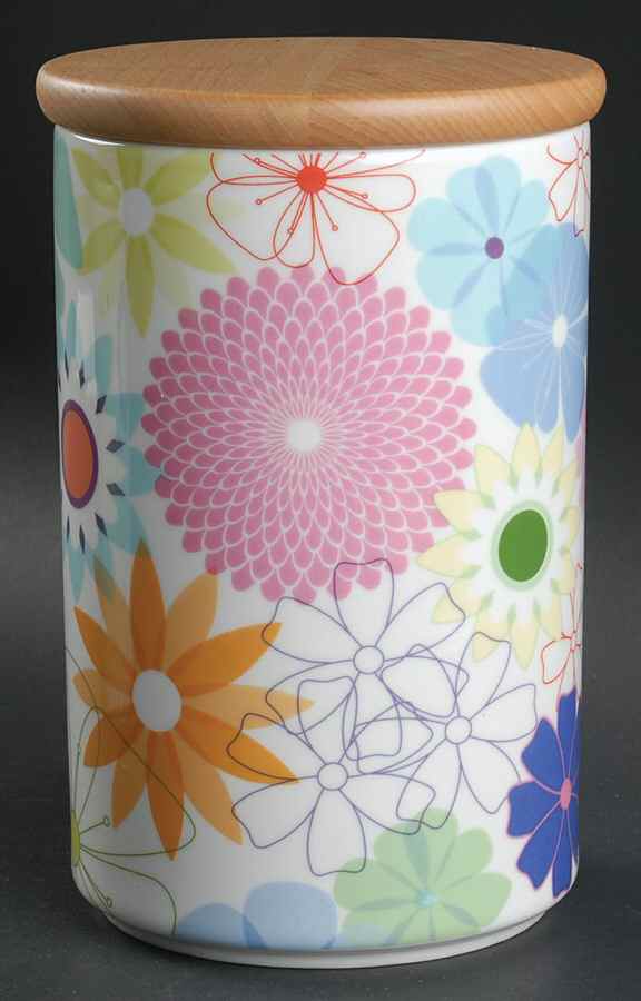 Crazy Daisy 8" Storage Jar & Lid by Portmeirion-1