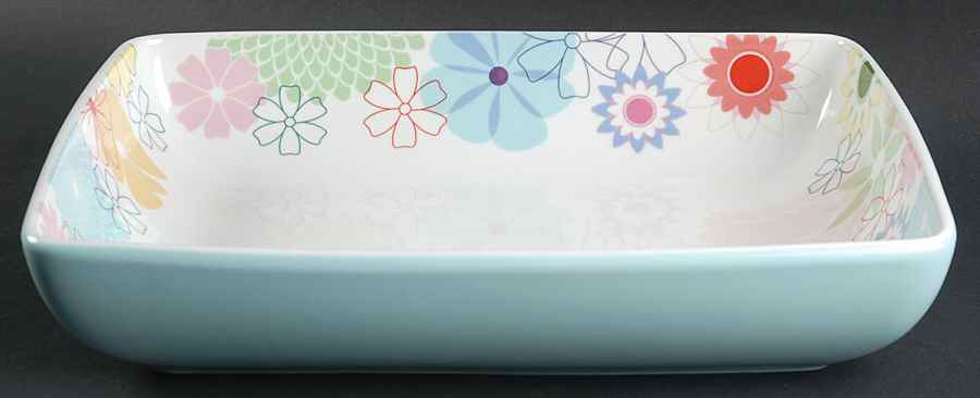 Crazy Daisy 12" Rectangular Baker by Portmeirion-1