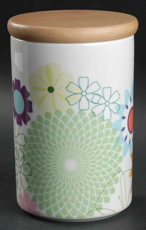 Crazy Daisy 7" Storage Jar & Lid by Portmeirion-1