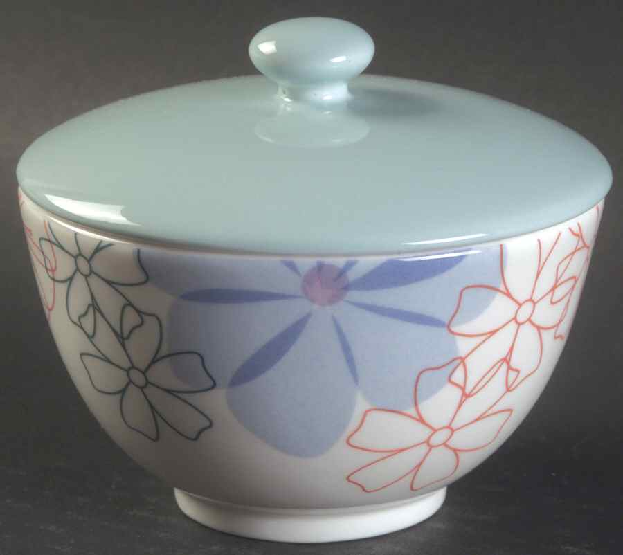 Crazy Daisy Sugar Bowl & Lid by Portmeirion-1