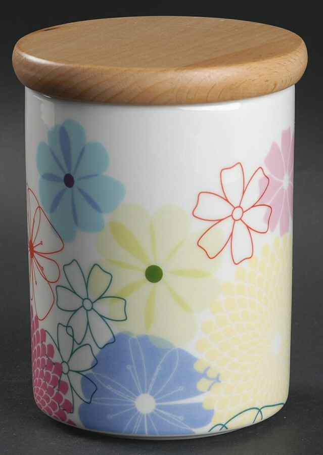 Crazy Daisy 5" Storage Jar & Lid by Portmeirion-1