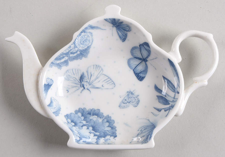 Botanic Blue Figural Tea Bag Holder by Portmeirion-1
