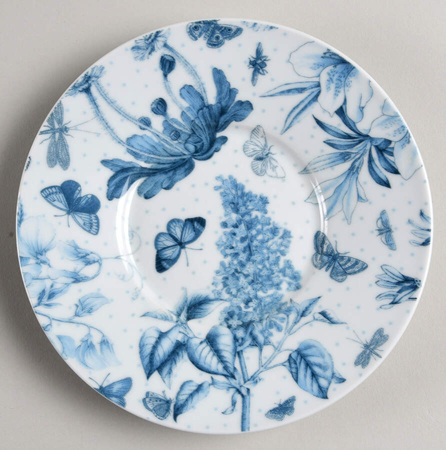 Botanic Blue Saucer by Portmeirion-1