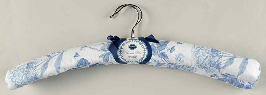 Botanic Blue (Set of 2) Padded Hangars by Portmeirion-1
