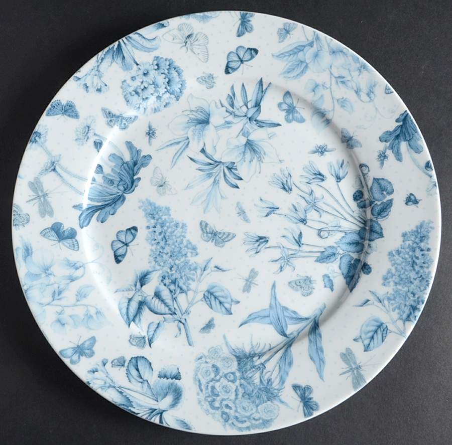 Botanic Blue Dinner Plate by Portmeirion-1