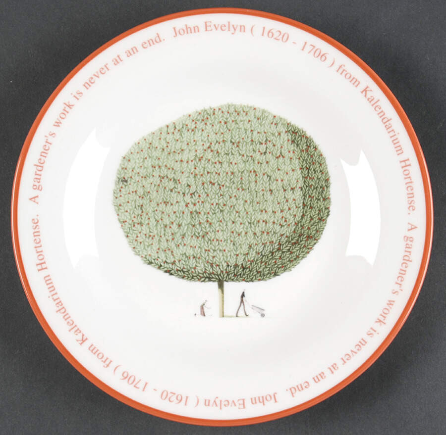 Up the Garden Path Bread & Butter Plate by Portmeirion-1