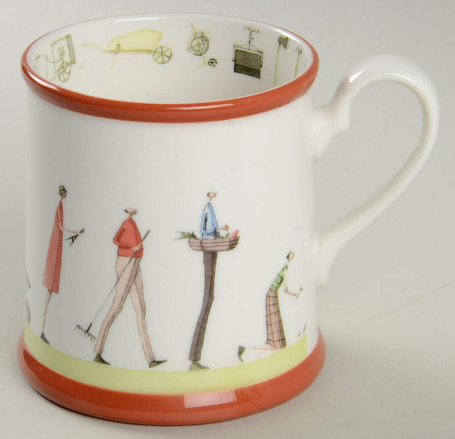 Up the Garden Path Mug by Portmeirion-1