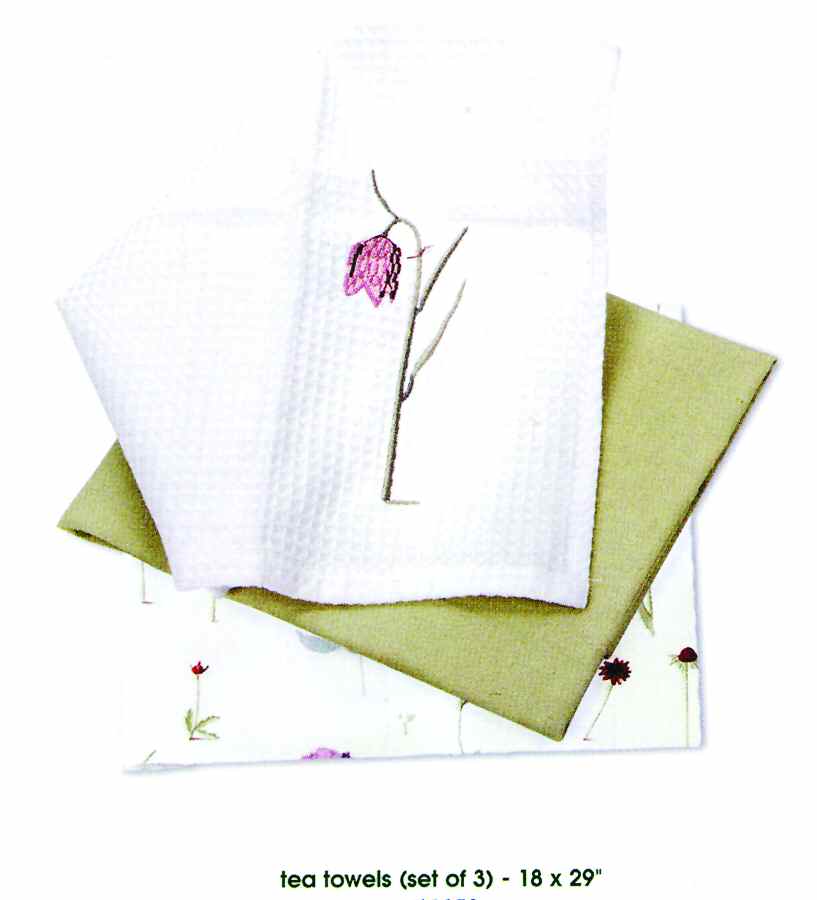 Up the Garden Path Tea Towel by Portmeirion-1