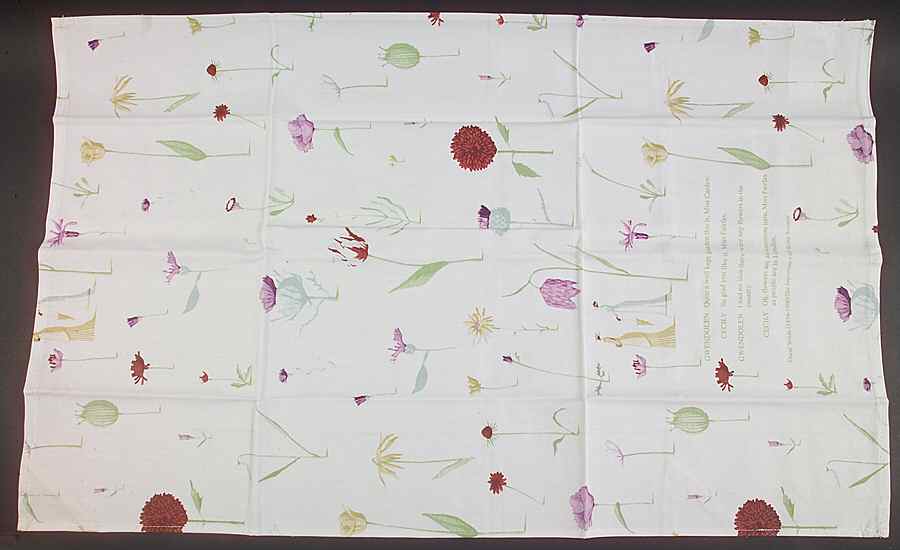 Up the Garden Path Tea Towel by Portmeirion-1