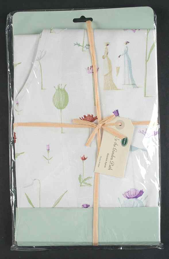 Up the Garden Path 29 1/2" X 36" Gardening Apron by Portmeirion-1