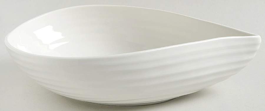 Sophie Conran White 9" Shell Shaped Bowl by Portmeirion-1