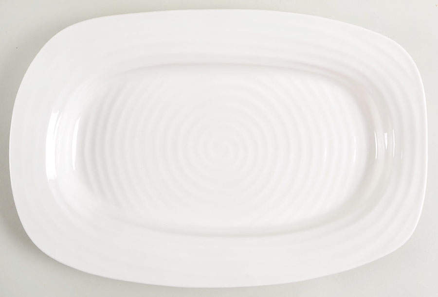 Sophie Conran White 13" Sandwich Tray by Portmeirion-1