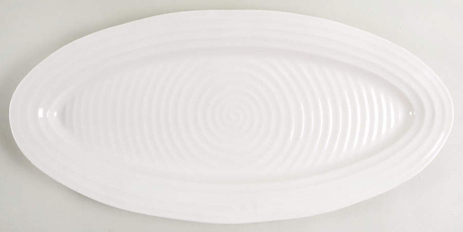 Sophie Conran White 21" Fish Platter by Portmeirion-1