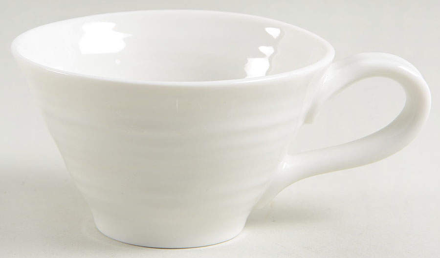 Sophie Conran White Flat Cup by Portmeirion-1