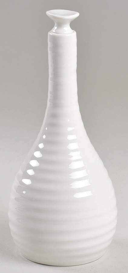 Sophie Conran White Oil Cruet and Stopper by Portmeirion-1