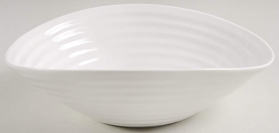 Sophie Conran White 9" Salad Serving Bowl by Portmeirion-1