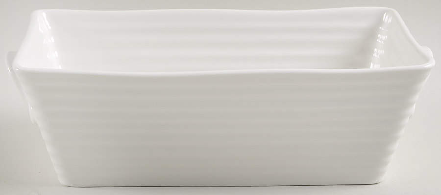Sophie Conran White 10" Rectangular Baker by Portmeirion-1