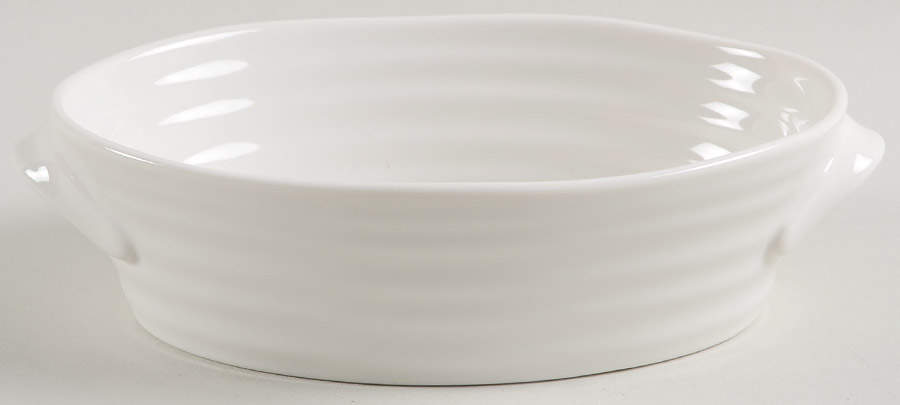 Sophie Conran White 6" Oval Individual Baker by Portmeirion-1