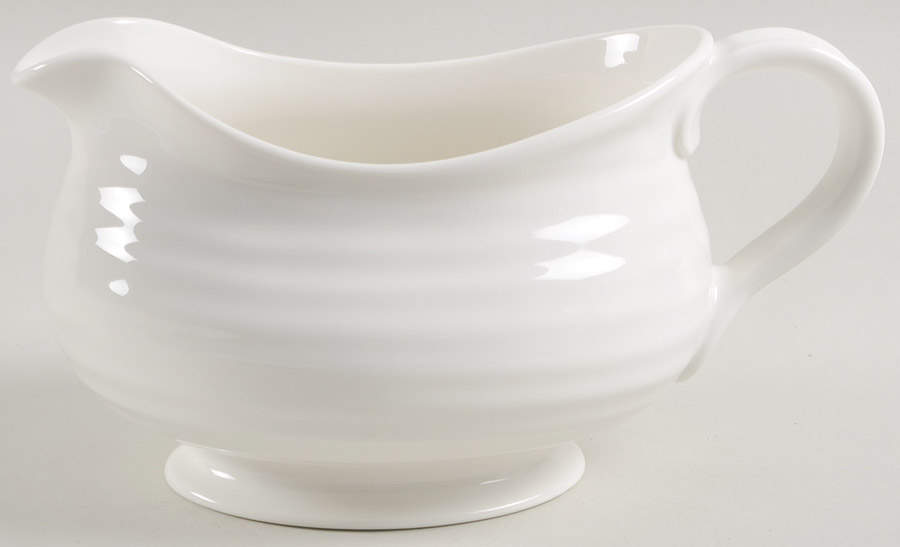 Sophie Conran White Gravy Boat by Portmeirion-1