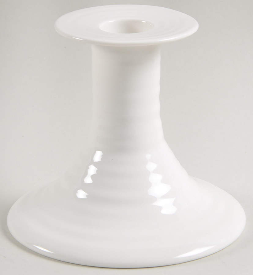 Sophie Conran White Small Candlestick by Portmeirion-1