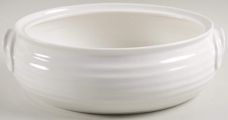 Sophie Conran White 1.75 Quart Oval Casserole No Lid by Portmeirion-1