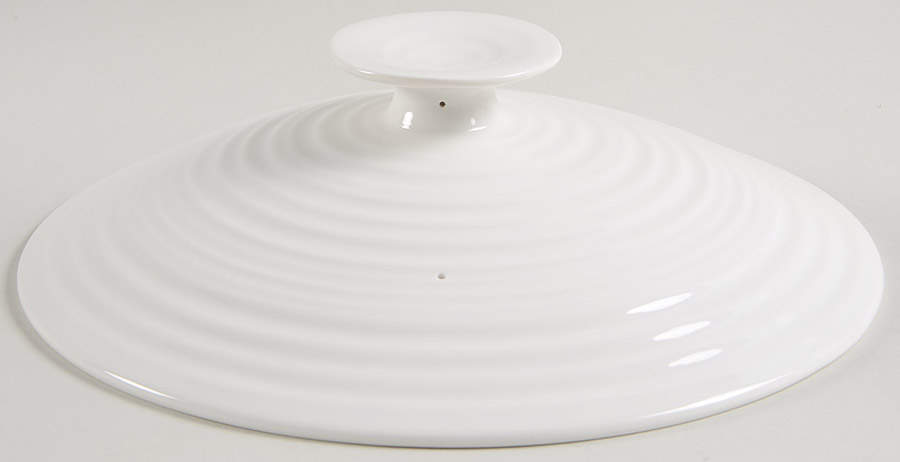Sophie Conran White Lid for 3 Quart Round Casserole by Portmeirion-1