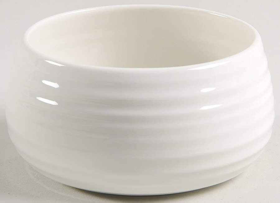 Sophie Conran White Dip Bowl for Chip & Dip Set by Portmeirion-1