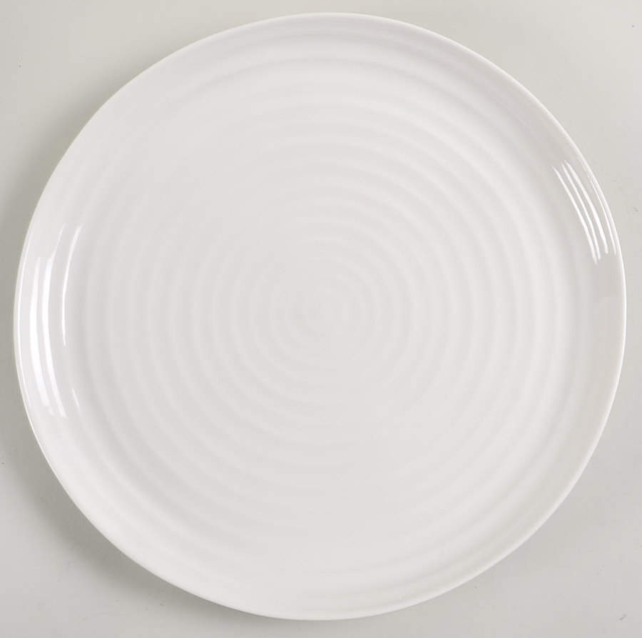 Sophie Conran White 12" Chop Plate (Round Platter) by Portmeirion-1