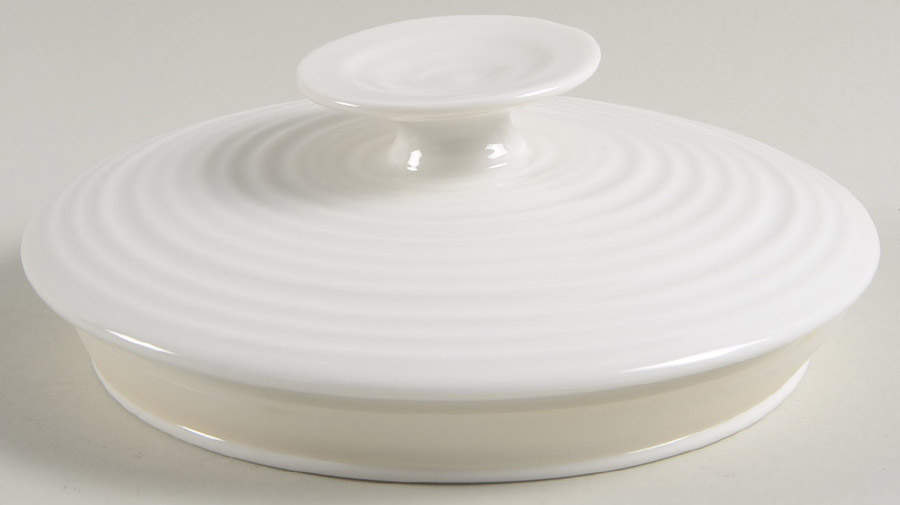 Sophie Conran White Lid for Large Canister by Portmeirion-1