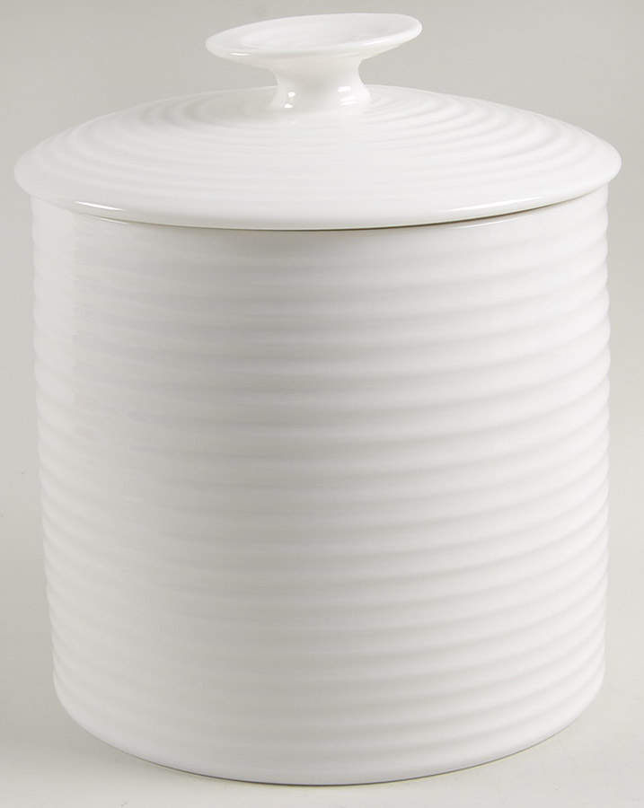 Sophie Conran White Large Canister & Lid by Portmeirion-1