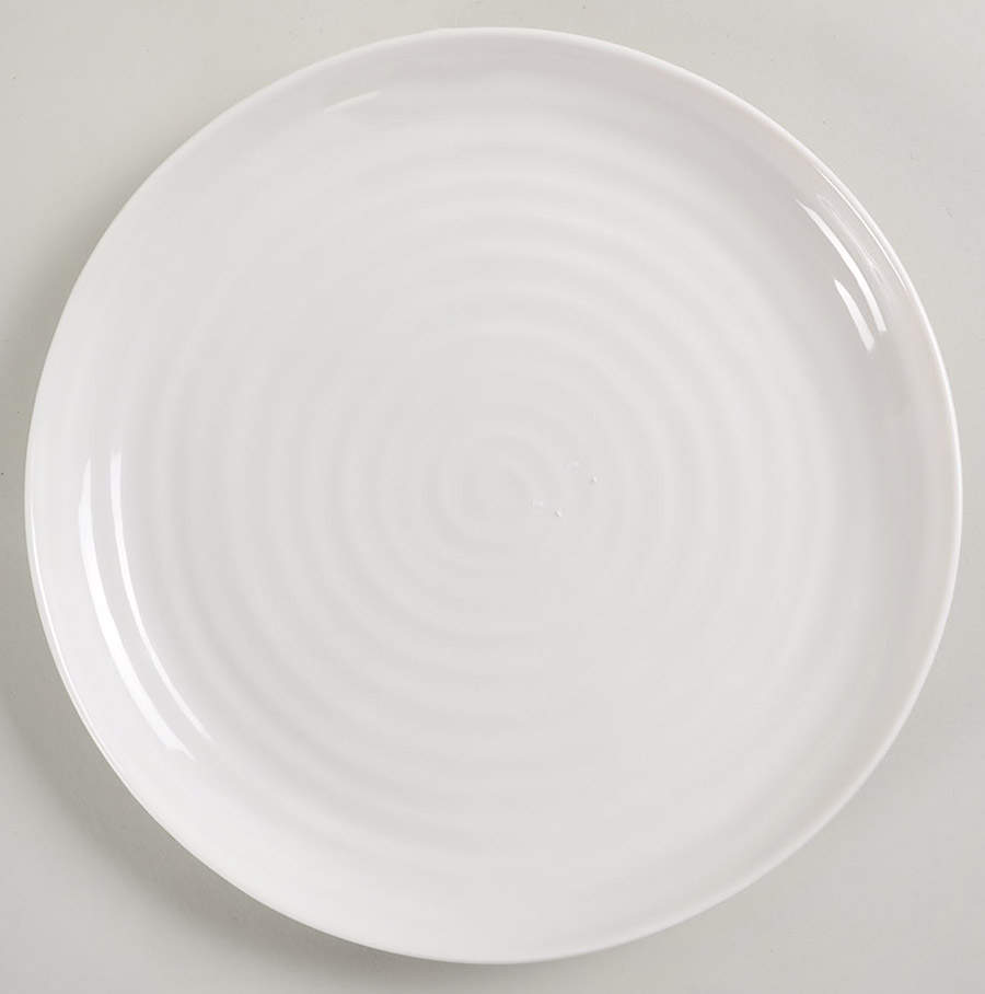 Sophie Conran White 8" Round Buffet Plate by Portmeirion-1