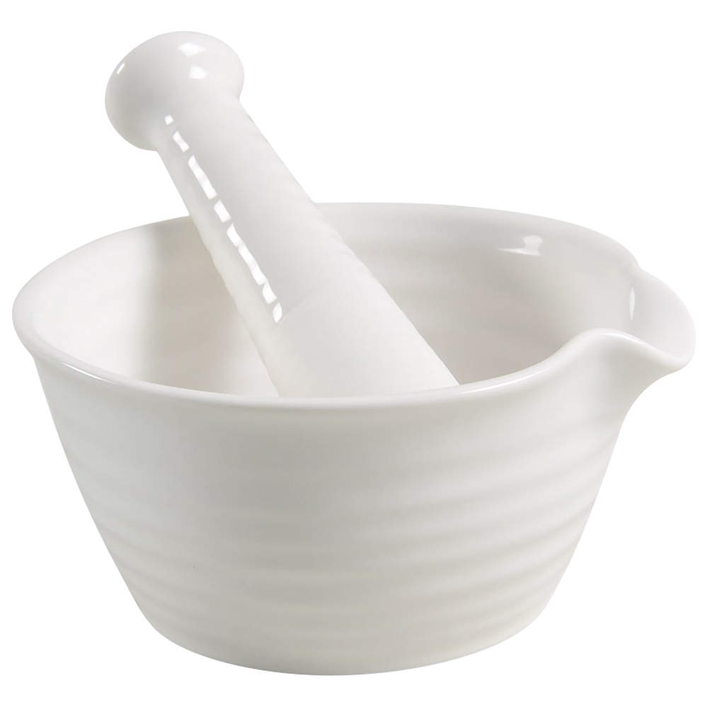 Sophie Conran White Pestle and Mortar by Portmeirion-1
