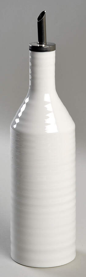 Sophie Conran White Drizzle Spout for Oil Jar by Portmeirion-1