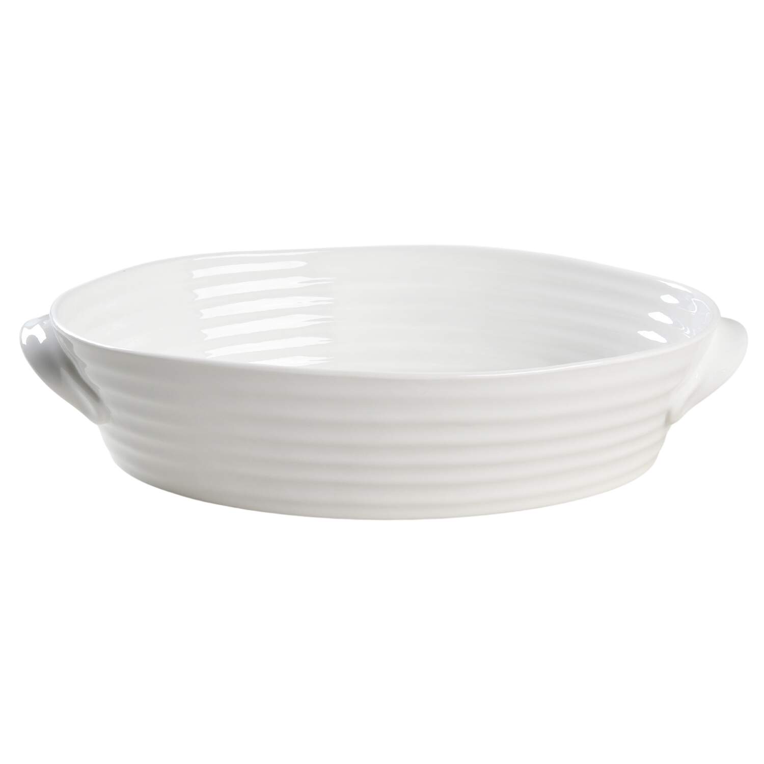 Sophie Conran White 12" Oval Roaster by Portmeirion-1