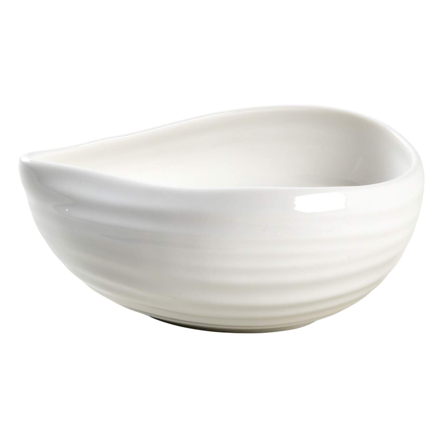 Sophie Conran White Shell Shaped Dip Bowl by Portmeirion-1
