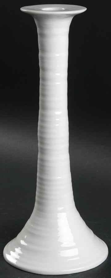 Sophie Conran White 11" Candlestick by Portmeirion-1
