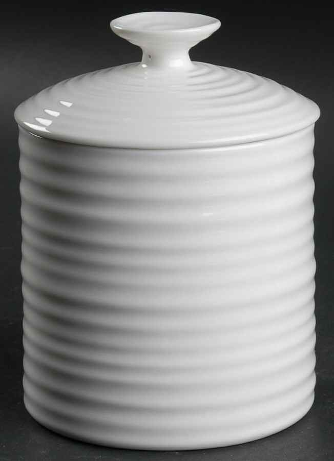 Sophie Conran White 4" Storage Jar & Lid by Portmeirion-1