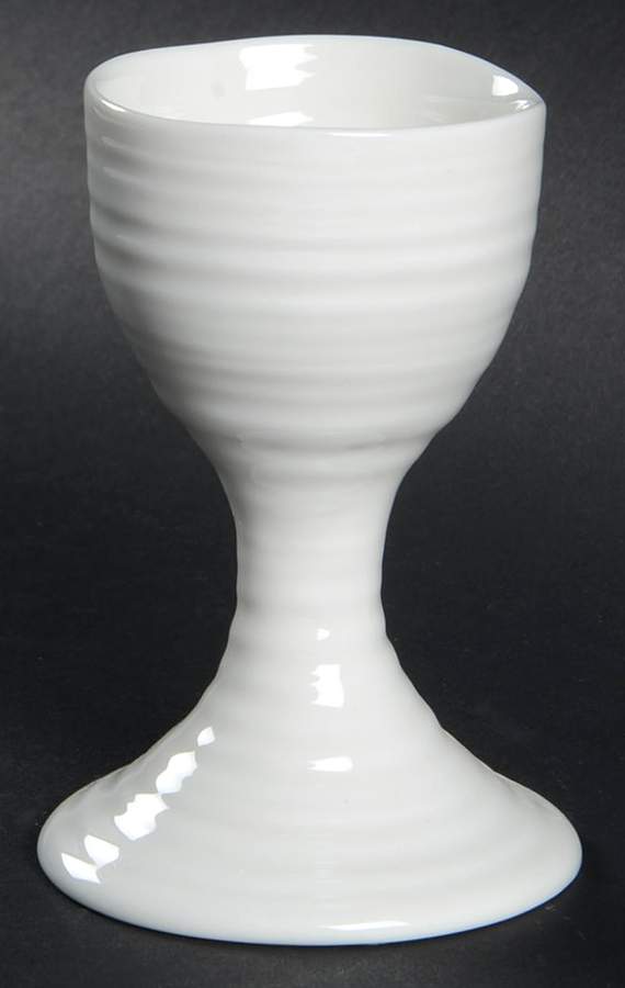 Sophie Conran White Footed Single Egg Cup by Portmeirion-1