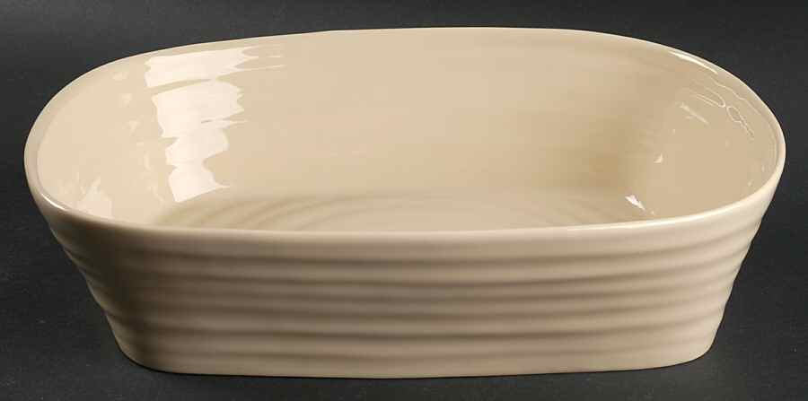 Sophie Conran Biscuit (Beige) 11" Lasagna by Portmeirion-1