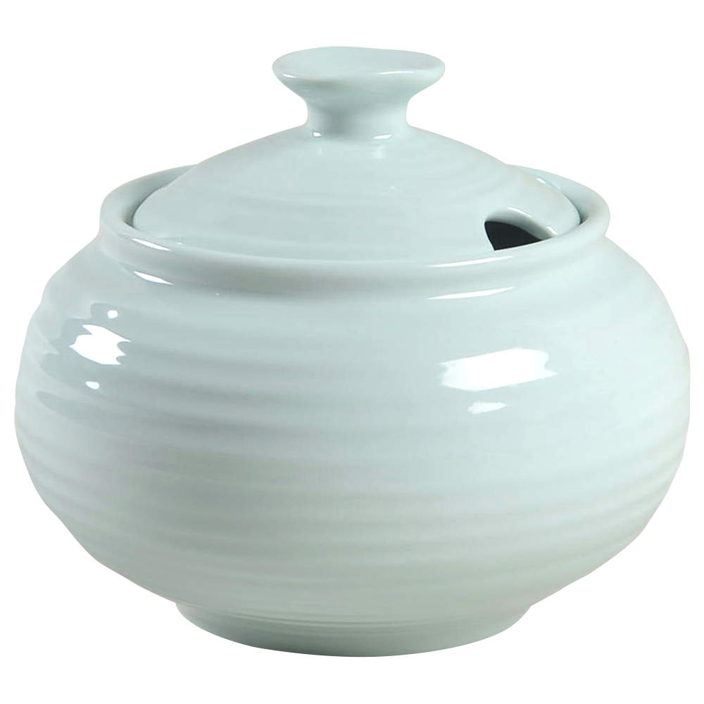 Sophie Conran Celadon Sugar Bowl & Lid by Portmeirion-1